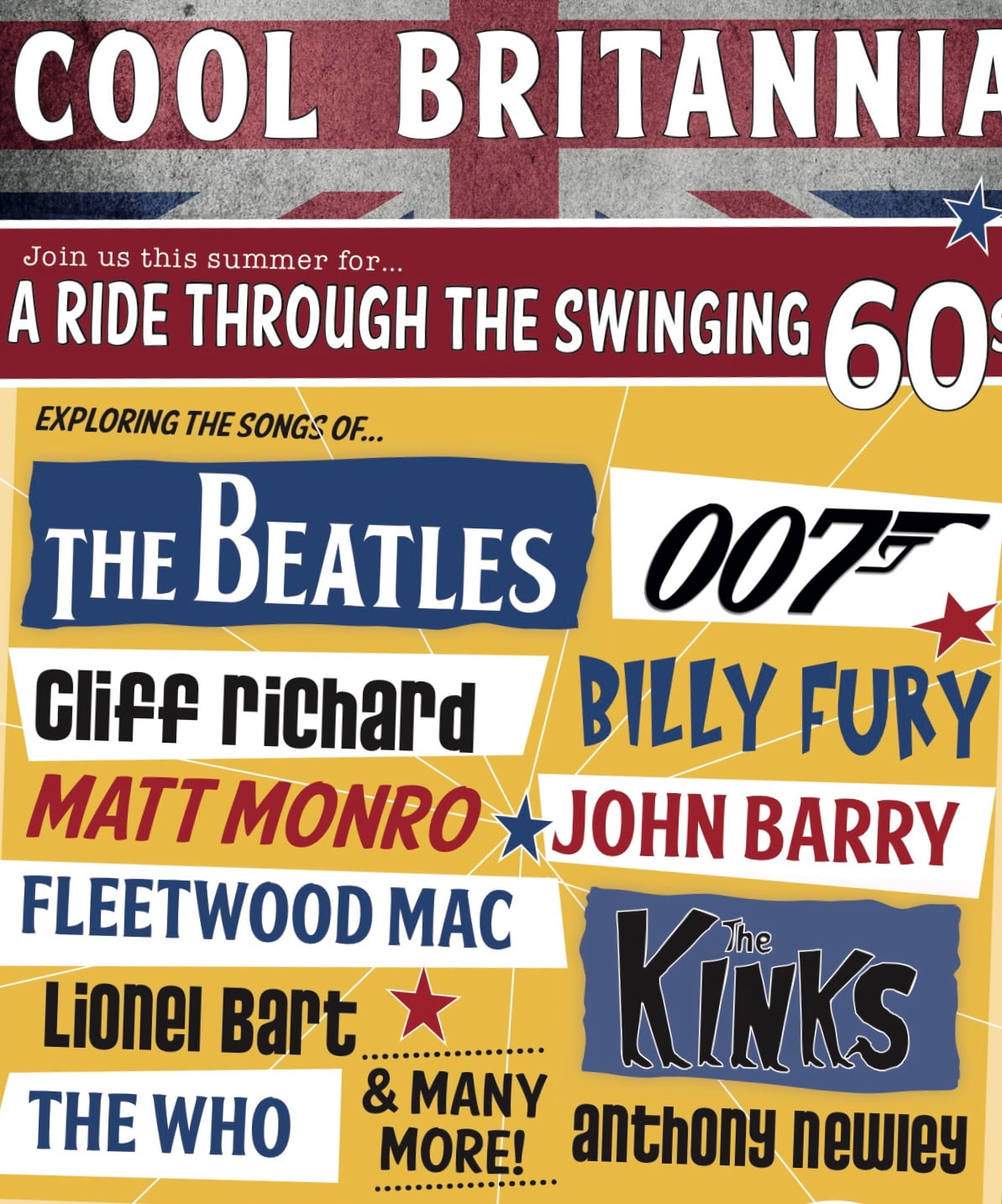 Cool Britannia! A ride through the swinging sixties