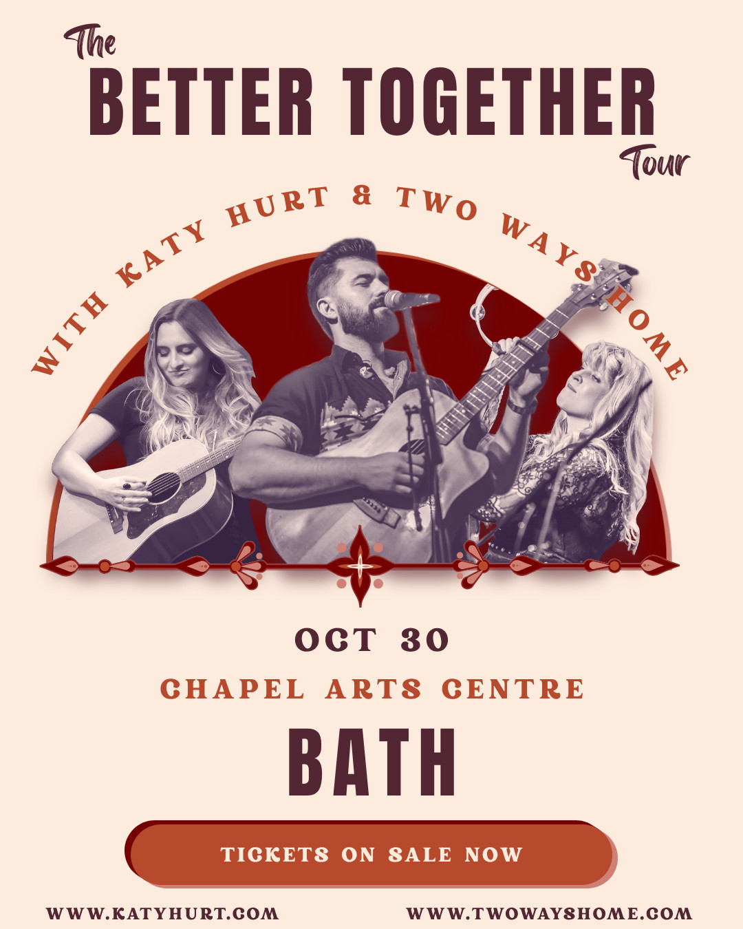 "The Better Together Tour" with Katy Hurt & Two Ways Home