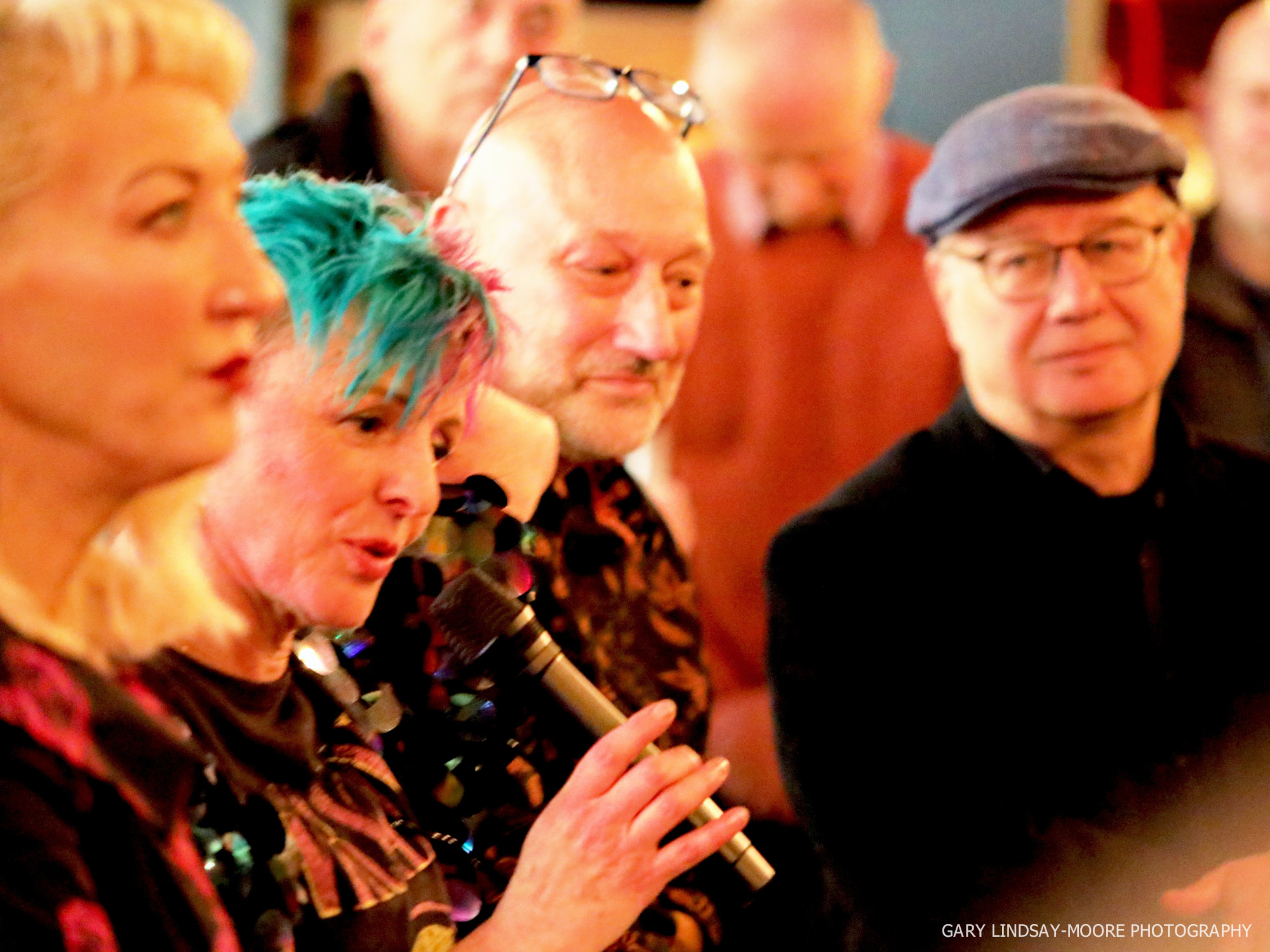 Fuzzbox authorised biography book signing and songs from Fuzzbox