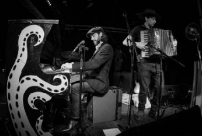 Jaz Delorean & Logan Metz “Bar-room Piano Brawl”